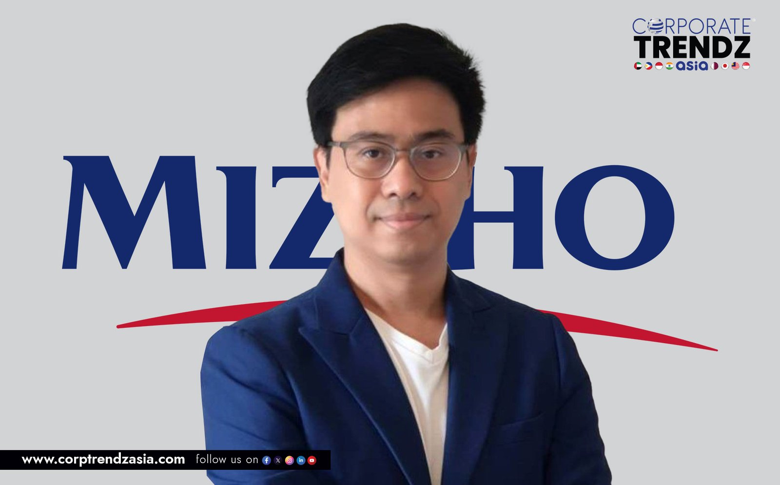 A professional headshot of Kisada Sookmuan, the newly appointed Director and Group Head of IT Project Management at Mizuho.