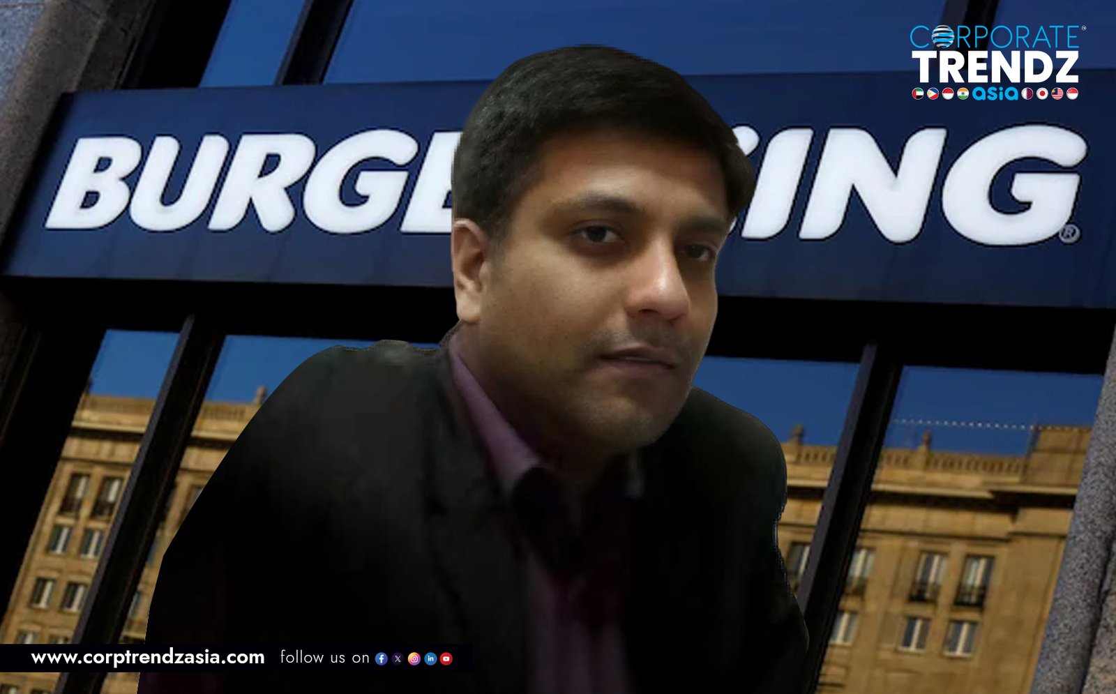 Restaurant Brands Asia (Burger King India) Appoints Arijit Datta as New Chief Financial Officer!