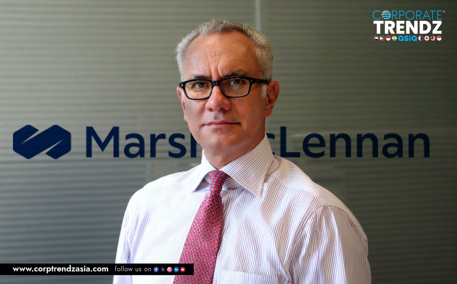 Marsh McLennan Appoints 30-Year Veteran Andrea Bono as CEO for India, Middle East, and Africa (IMEA)!