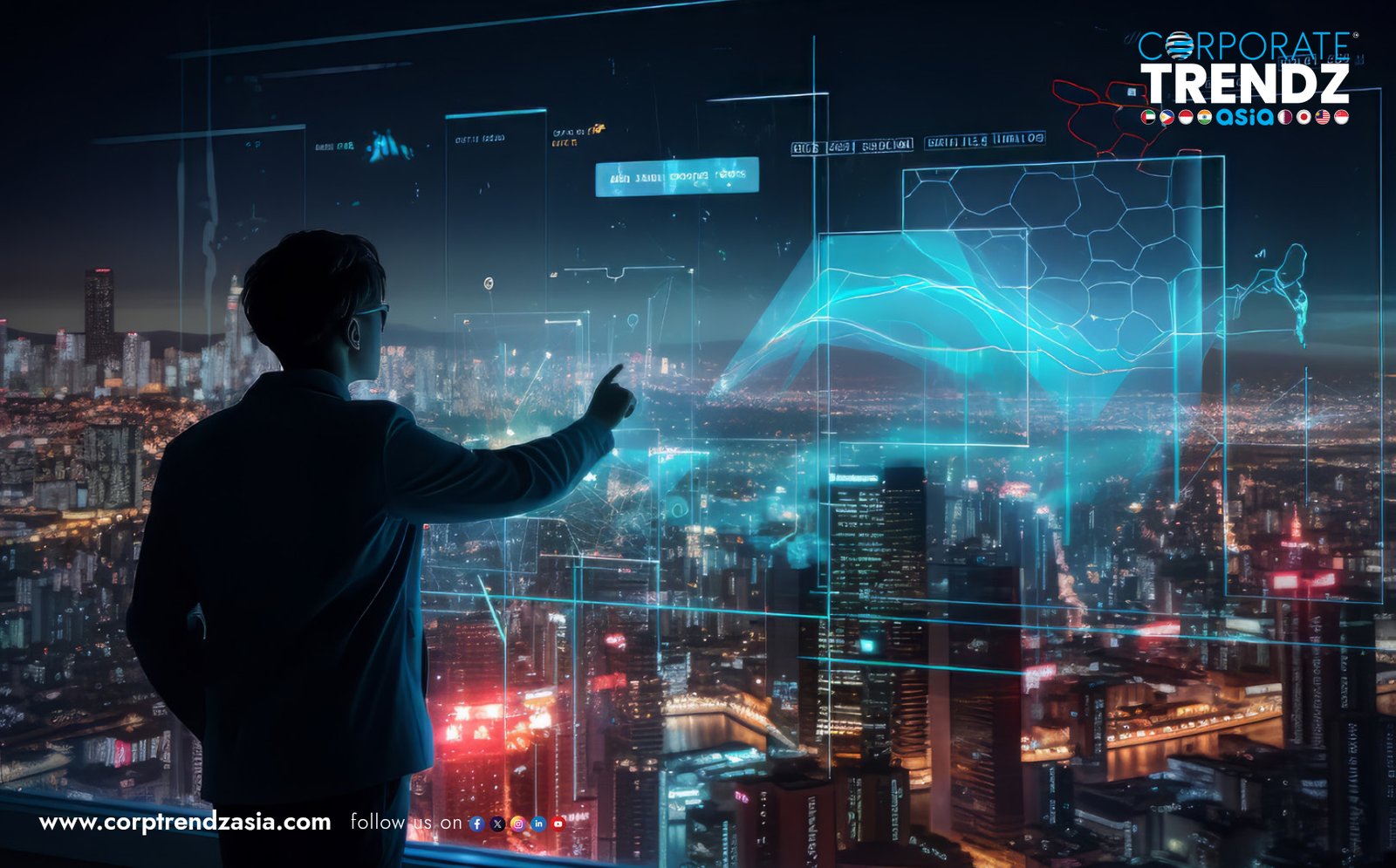 A CTO presenting a strategic technology roadmap, showing the alignment of technology initiatives with business growth and innovation.