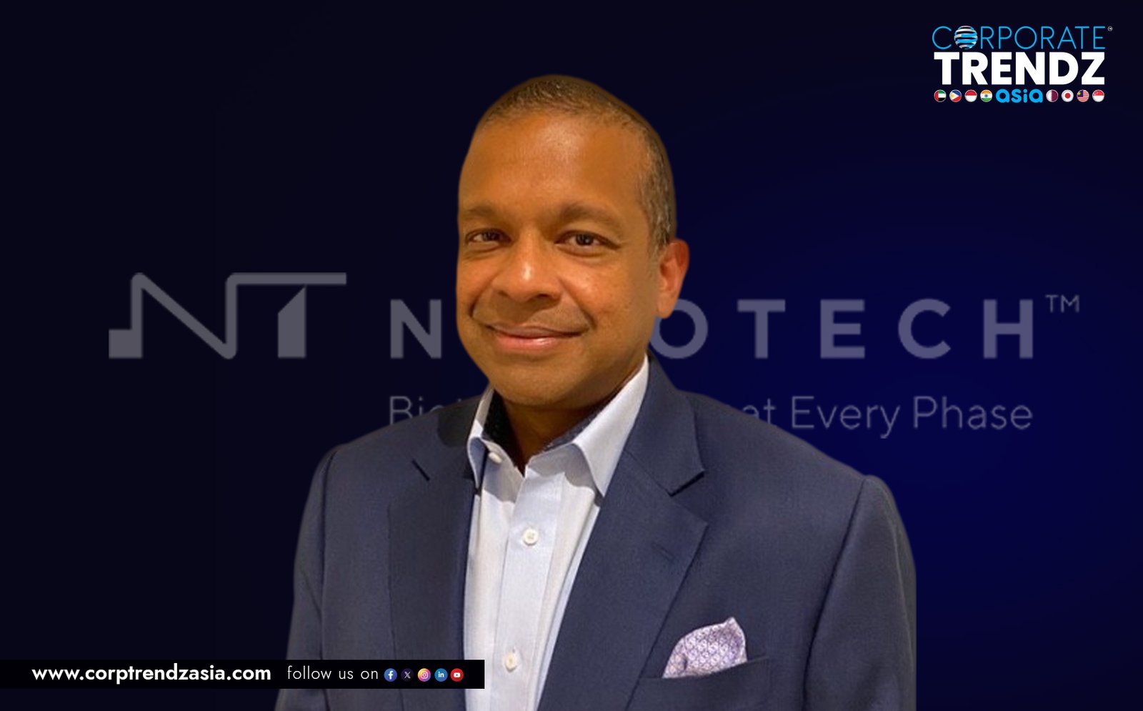 Anand Tharmaratnam has been appointed as Chairman and CEO at Novotech