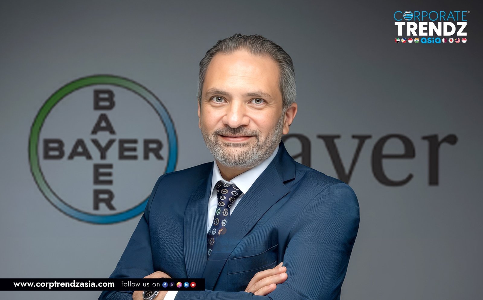 Professional headshot of Mohamed Galal, the newly appointed Senior Vice President and MENA Cluster Head at Bayer, reflecting a leadership milestone for the Middle East and North Africa region.